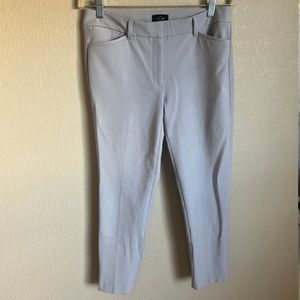 Light Grey White House Black Market The Slim Ankle Pant Size 6